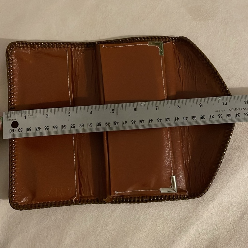 Vintage leather wallet - Picture 4 of 10